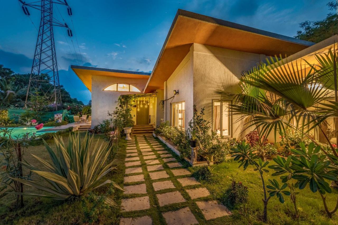Saffronstays Roselle, Malavli - Pet-Friendly Pool Villa With Modern Interiors Lonavala Exteriér fotografie