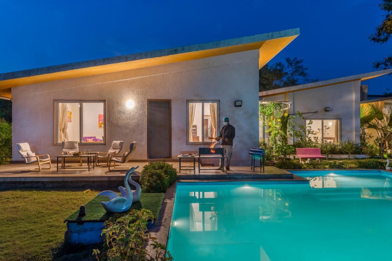Saffronstays Roselle, Malavli - Pet-Friendly Pool Villa With Modern Interiors Lonavala Exteriér fotografie